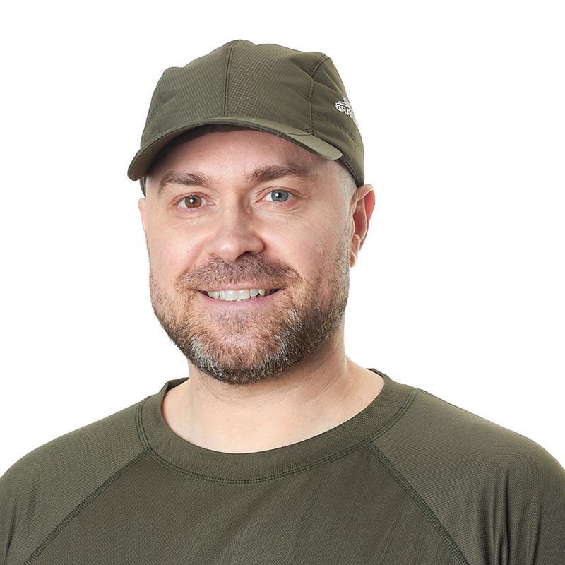 Кепка Grayling Сайма с флисом нейлон хаки