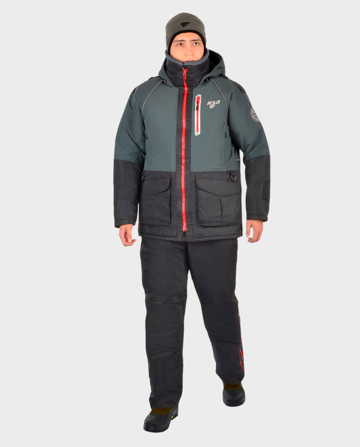 Костюм-поплавок мужской зимний ХСН Rescuer VII comfort серый