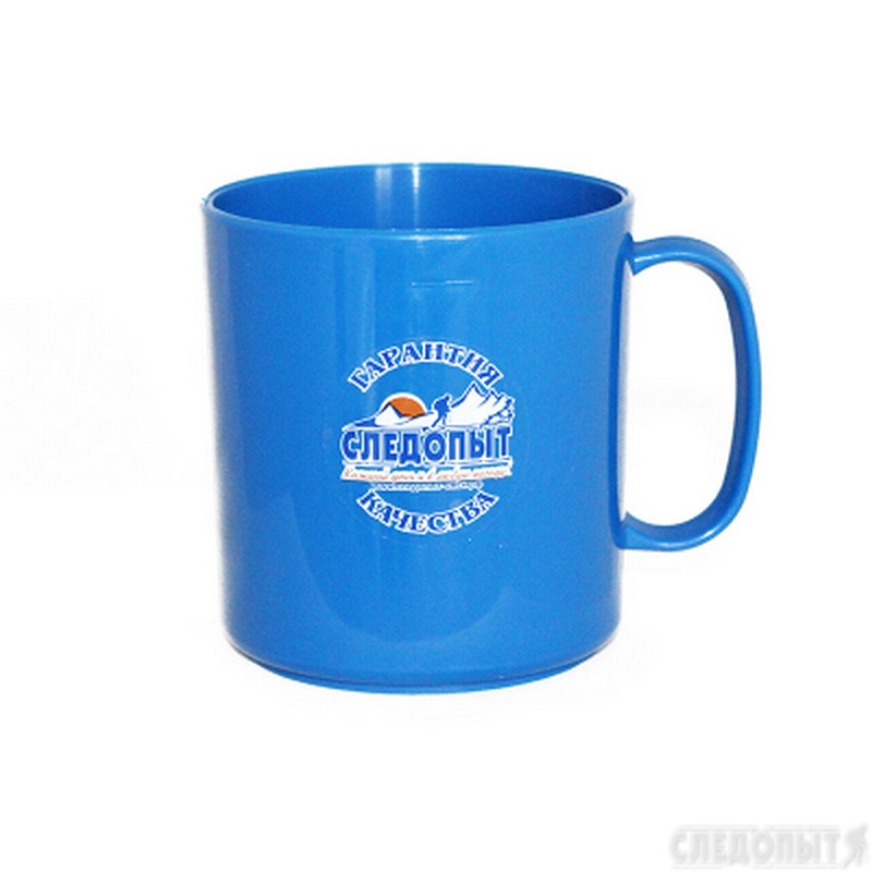 Кружка Следопыт пластиковая d 8см 350 мл