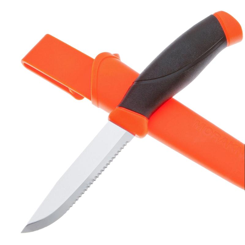 Нож Morakniv Companion F серрейторн нержавеющая сталь