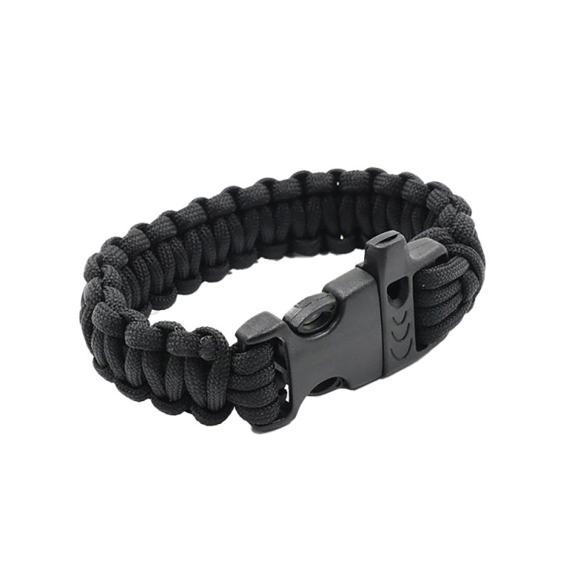Браслет Следопыт из паракорда со свистком