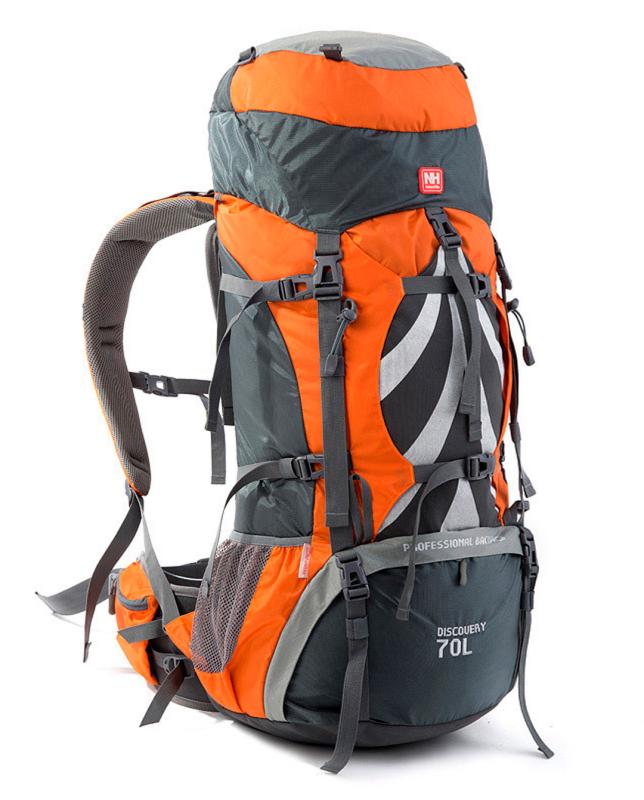 Рюкзак Naturehike Tanfeng туристический 70 л оранжевый