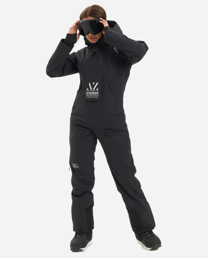 Комбинезон женский зимний Azimuth Легенда 124/24041 304 до -30°С (размер 46) полиэстер черный