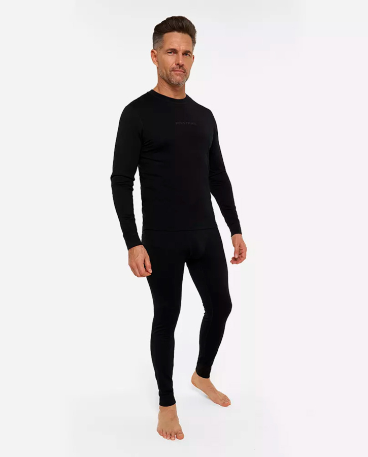 Термобелье Finntrail Merino 6209 Black (XL) (+10 °С до -25 °С)