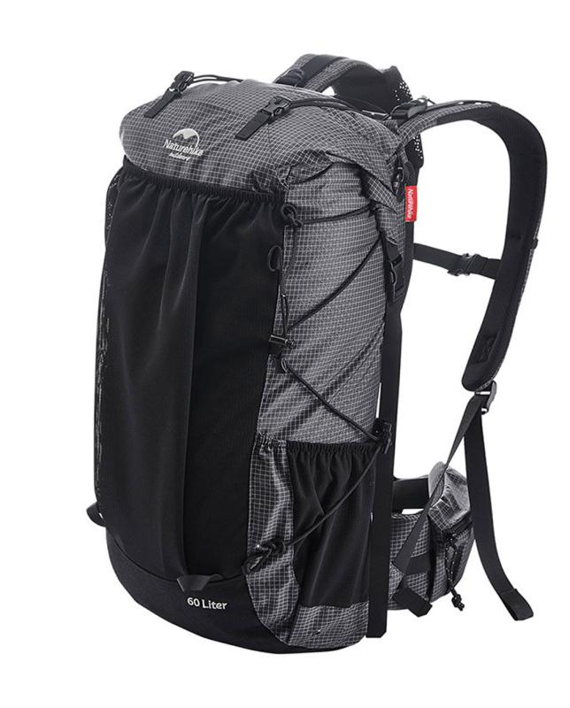 Рюкзак Naturehike Rock туристический 60 л черный