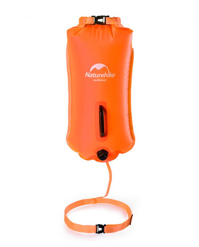 Гермомешок Naturehike надувной 18 л оранжевый