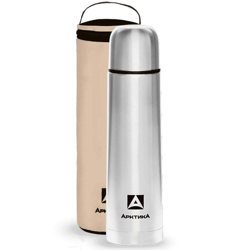 Термос Арктика 101-750A с узким горлом в чехле