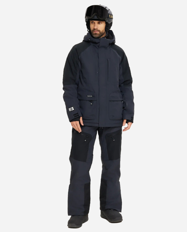 Костюм мужской горнолыжный Alpha Endless Proxy Tech 3L 425/383 3 до -30°С полиэстер темно-серый