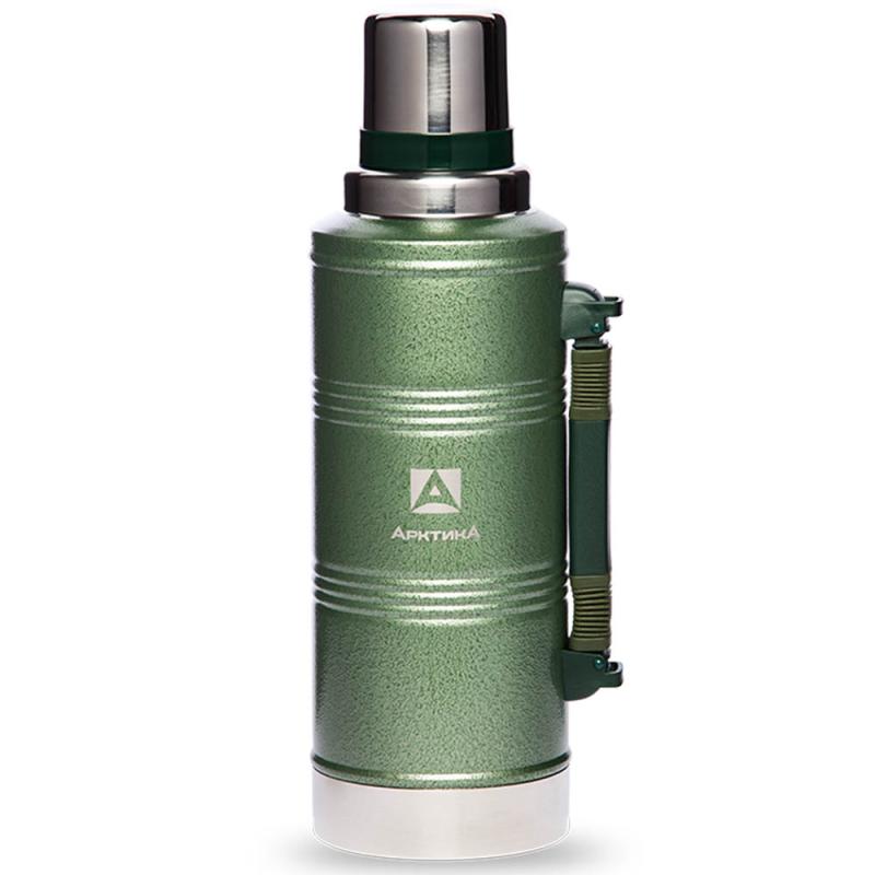 Термос Арктика 106-2200P-GN с узким горлом зелёный