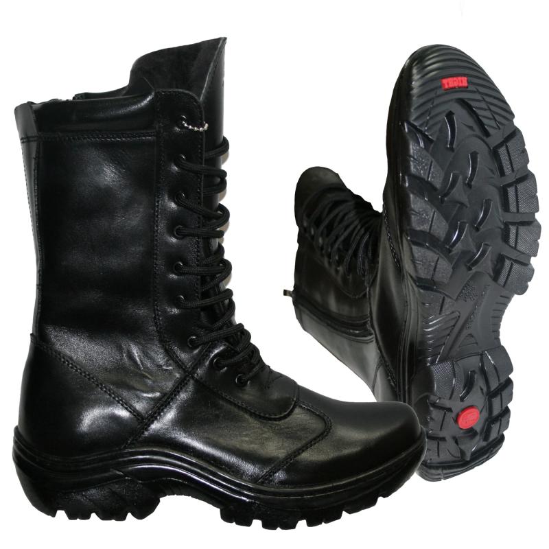 Берцы Armada Полюс М-101 З натуральный мех черные