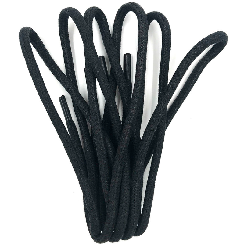 Шнурки ShoExpert для обуви 180см ( коробочка ) толстые с пропиткой черные