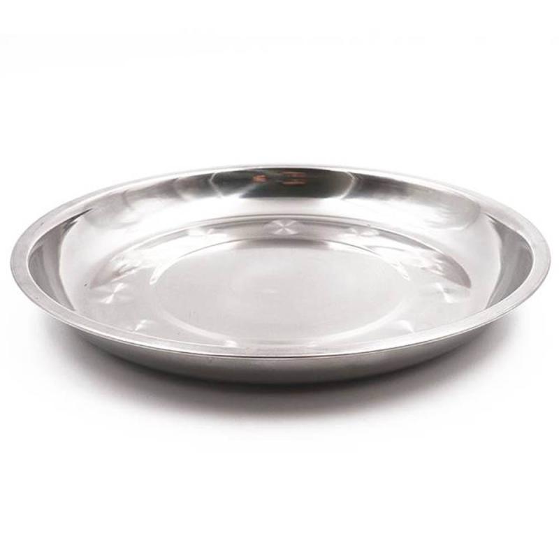 Тарелка Следопыт нержавеющая d - 15 см.