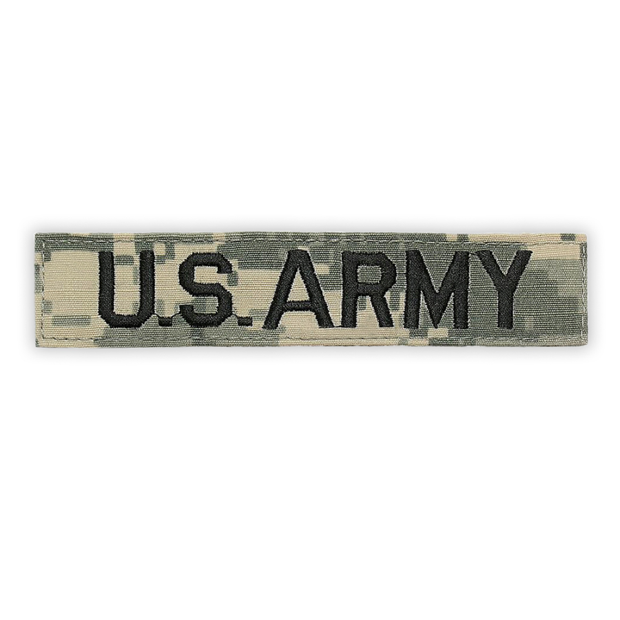 Патч, шеврон с вышивкой для одежды. На липучке. USA ARMY 2