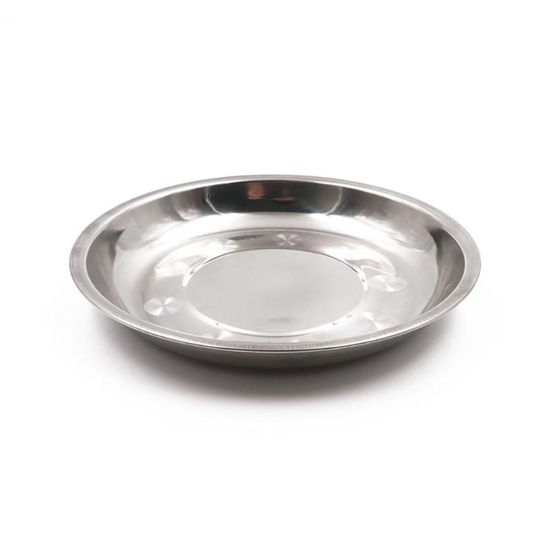 Тарелка Следопыт нержавеющая d - 17 см.