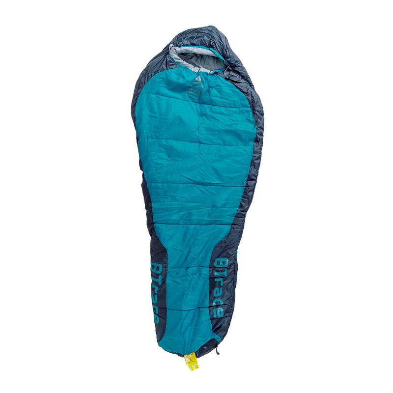 Спальный мешок BTrace Bless L-size левый серый/синий (до -4)