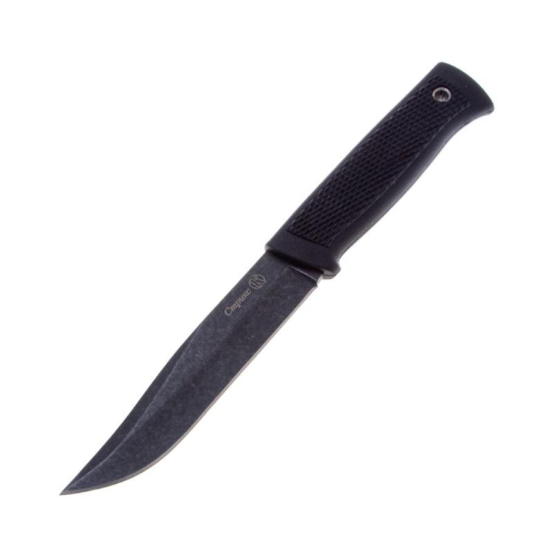 Нож разделочный Кизляр Стрикс эластрон черный