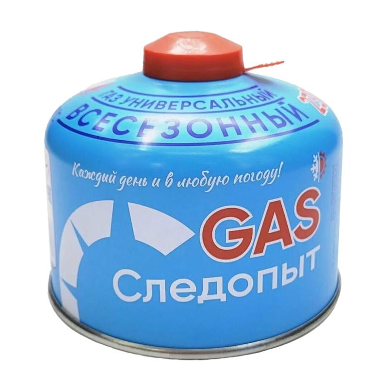 Газ для портативных плит Следопыт резьбовой баллон всесезонный 110гр