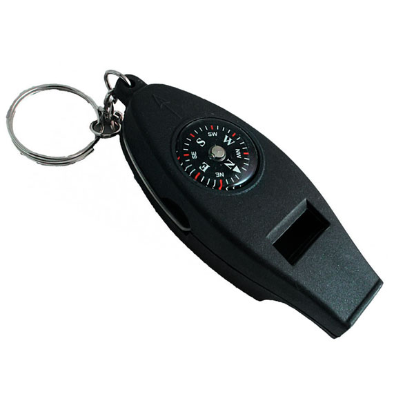 Компас-термометр-свисток Следопыт с карабином TCP-09