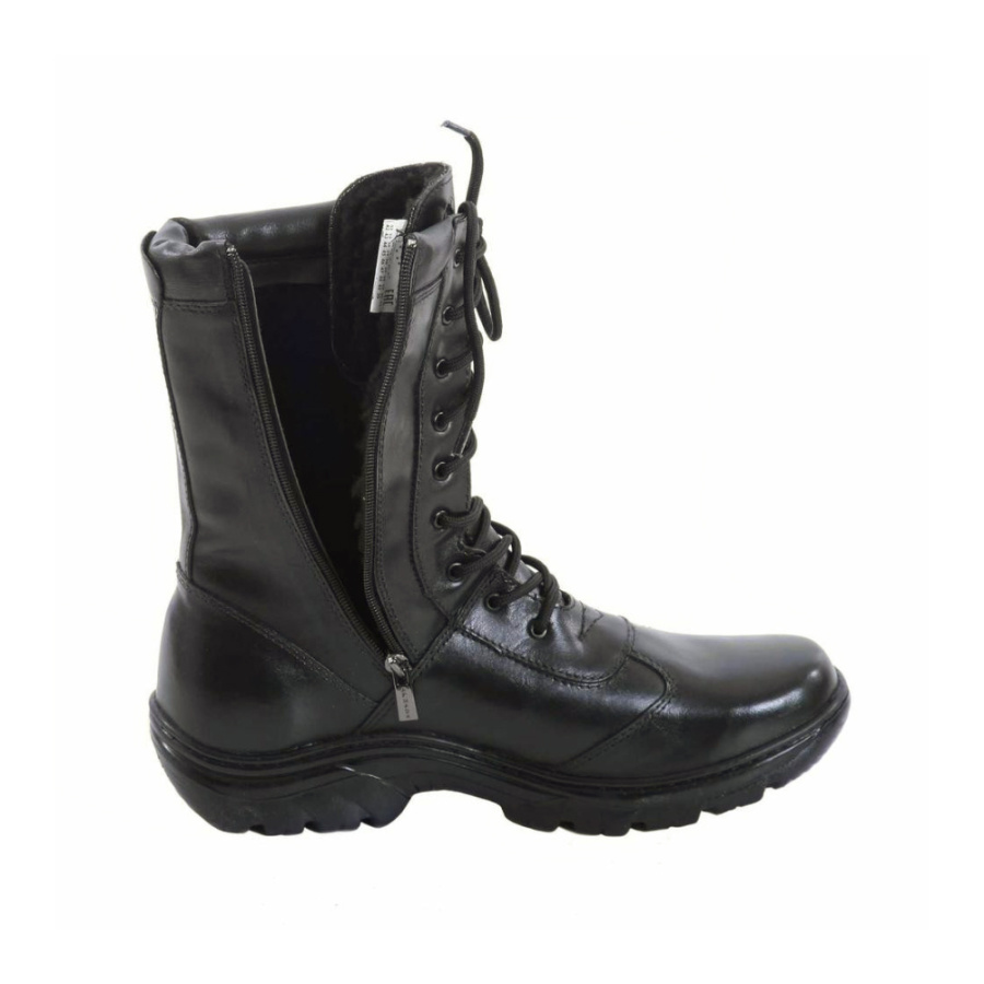 Берцы зимние Armada Полюс М-101 З, натуральный мех, черные1