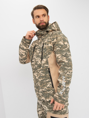 Костюм Huntsman Матрица смесовая светлый пиксель 