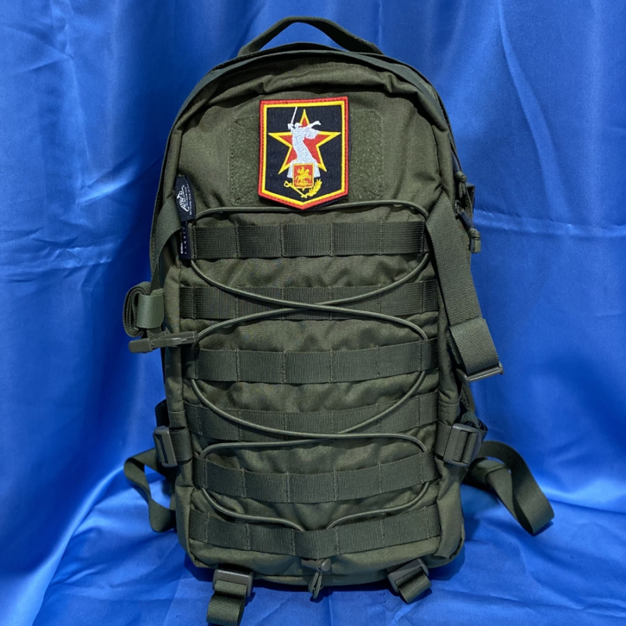 Патч, шеврон с вышивкой для одежды. На липучке. "Родина-мать зовет"