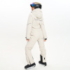 Комбинезон мембранный горнолыжный 124/24039_305 слоновая кость женский