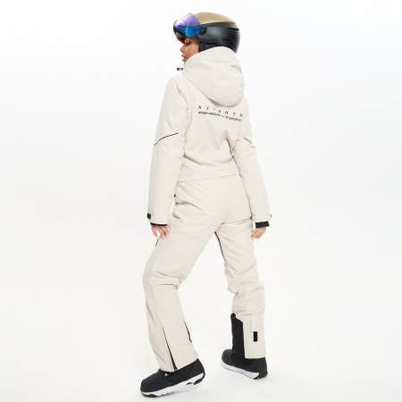 Комбинезон мембранный горнолыжный 124/24039_305 слоновая кость женский