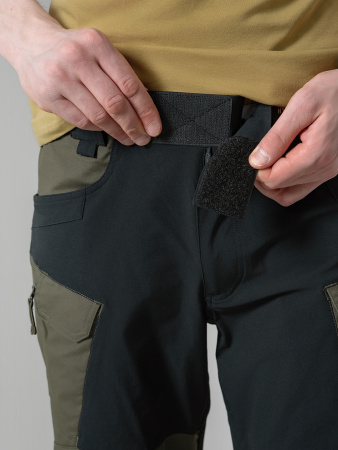 Брюки HYBRID OUTBACK - DuraCanvas - Taiga Green / Black A