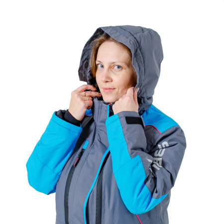 Костюм Huntsman Siberia Lady breathable до -35°С серый/голубой женский