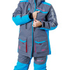 Костюм Huntsman Siberia Lady breathable до -35°С серый/голубой женский