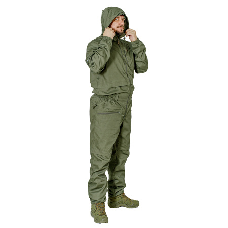 Комбинезон противоэнцефалитный Rosomaha Тайга-Проф микро рип-стоп оливковый