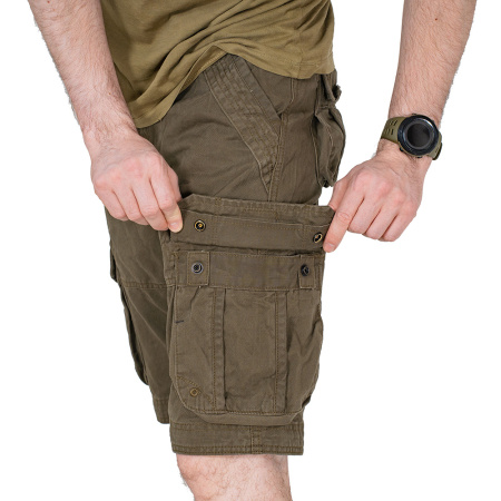 Шорты M65 Casual Cargo оливковый