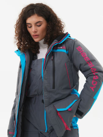 Костюм Huntsman Siberia Lady breathable до -35°С серый/голубой женский