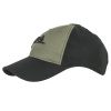 Бейсболка Helikon Logo, PolyCotton Ripstop, Black/Olive Green