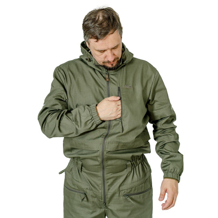 Комбинезон противоэнцефалитный Rosomaha Тайга-Проф микро рип-стоп оливковый