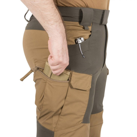 Брюки HYBRID OUTBACK - DuraCanvas - Taiga Green / Black A