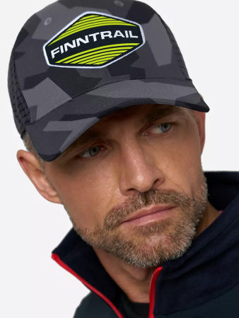 Бейсболка Finntrail Cap 9611 camoshadowblack