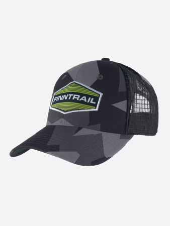 Бейсболка Finntrail Cap 9611 camoshadowblack
