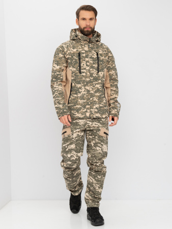 Костюм Huntsman Матрица смесовая светлый пиксель 