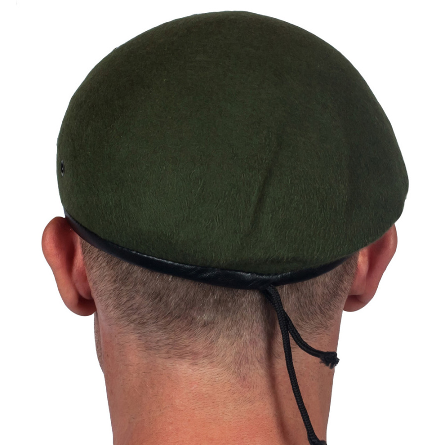 Берет фетр оливковый