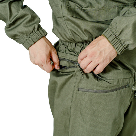 Комбинезон противоэнцефалитный Rosomaha Тайга-Проф микро рип-стоп оливковый