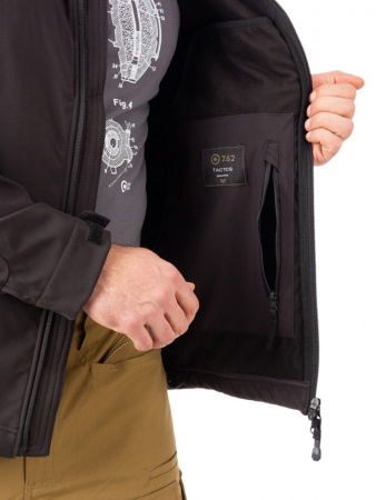 Куртка 7.62 Фантом софтшелл черный