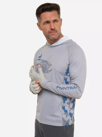 Лонгслив Finntrail Wave Big Fish 6609 Grey