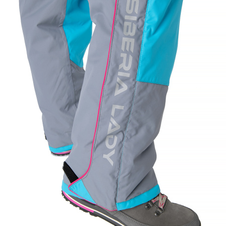 Костюм Huntsman Siberia Lady breathable до -35°С серый/голубой женский