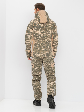 Костюм Huntsman Матрица смесовая светлый пиксель 