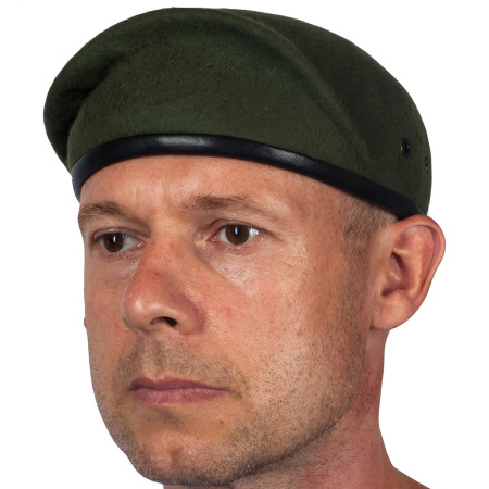 Берет фетр оливковый