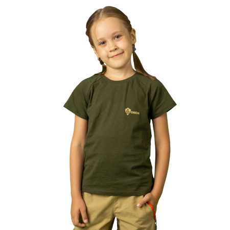 Футболка детская Classic Kids, хлопок, хаки