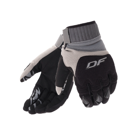 Перчатки DragonFly Enduro серо-черный