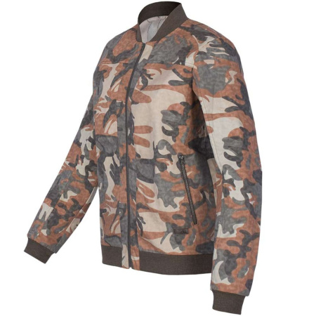Куртка-бомбер Rosomaha Арма терракотовый камуфляж женская
