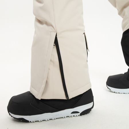 Комбинезон мембранный горнолыжный 124/24039_305 слоновая кость женский